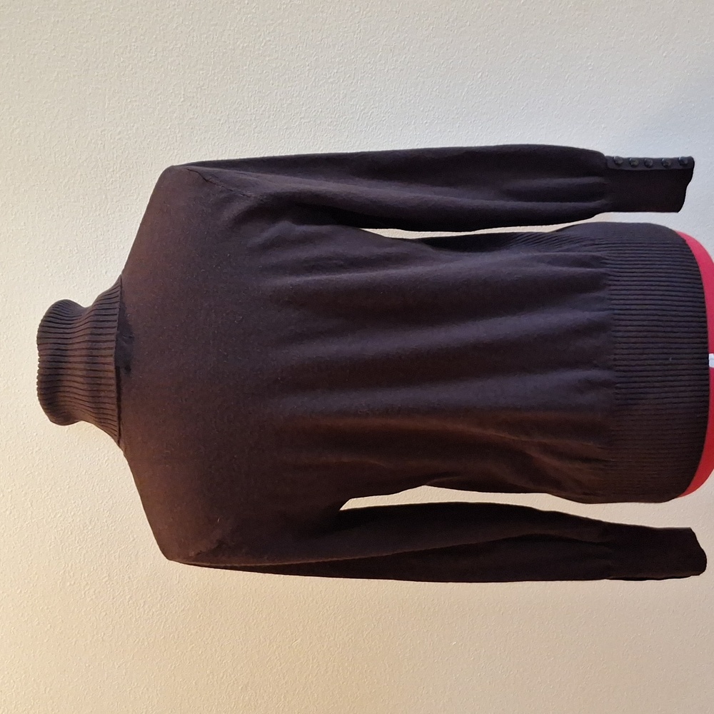 Apt 9 Women's Black Turtleneck Sweater Size L - Picture 2 of 3